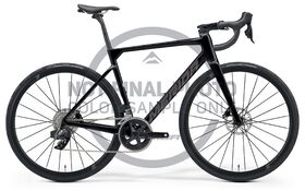 MERIDA SCULTURA 6000 - METALLIC BLACK (SILVER)